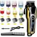 Professional Rechargeable Hair Clippers for Men - Electric Trimmer & Hair Clipper for Precision Grooming - Buy Online on GoSupps.com