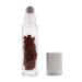 Ancient Wisdom Gemstone Roller Bottle for Essential Oils Red Jasper Silver Cap