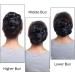 Silk-co Curly Hair Bun Scrunchie in Light Brown - 35g Synthetic Hair Extension - Buy Online on GoSupps.com