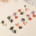 FEIlei 20Pcs Halloween Resin Nail Charms Pumpkin Wizard Skull Nail Art Decorations - Buy Online on GoSupps.com