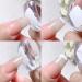 SANWOOD Nail Art Stamper - Non-Deformed Lightweight Silicone Seal for Manicure - Detachable Round Transparent Pink - Buy Online on GoSupps.com