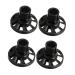MAGICLULU 4 Pcs Electric Grinding Chuck Nut Hand Blower Rubber Blower Fan Plastic Dust Removal Tool 3x3cmx2pcs Blackx2pcs