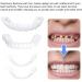 Flipped Warm Teeth Veneers Set - 2 Pairs for Immediate Cosmetic Brightening | International Shipping Available - Buy Online on GoSupps.com