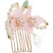 Beaupretty the comb flower pearl hairpins wedding headwear chinese hairpin kimono hair barrettes flower tassel clip cheongsam hair accessories hanfu hair clip the flowers set Accessories - Buy Online on GoSupps.com
