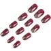 24PCS Hujl Colorful Fake Nails | Full Cover ABS Artificial Nails | Nail Decorations for Women - Buy Online on GoSupps.com