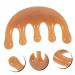 Beaupretty 4-Piece Gua Sha Comb Set - Wooden Hair Massage Device for Scalp & Highlights | Travel Size Hair Care Tools - Buy Online on GoSupps.com