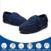 Plus Size Adjustable Breathable Diabetic Shoes for Women - Cozy Orthopedic Footwear for Swollen Feet & Edema - Size 8 Blue - Buy Online on GoSupps.com