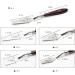 5pcs Stainless Steel Spatula Palette Knives for Painting Mixing - Marrywindix Oil Painting Accessories - Buy Online on GoSupps.com