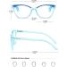 Koosufa Fashion Cat Eye Anti-Blue Light Reading Glasses for Women - Retro Designer Visual Aid - Strengths 1.0 to 4.0 - Anti-Fatigue & Stylish - Buy Online on GoSupps.com