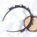 Hairband With Clips | Double Bangs Hairstyle Hairpin | Headband With Clips | Double Layer Twist Plait Headband | Fashionable Headband Non-Slip | Hair Styling Tools For Women Girls Black