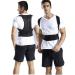 XS-5XL Plus Size Back Brace Posture Corrector - Adjustable Full Back Support Belt for Pain Relief | Scoliosis & Hunchback Corrector for Men & Women - 5X-Large Black - Buy Online on GoSupps.com