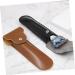 Beavorty 5-St Razor Storage Case | Leather Travel Bag for Shaving - Perfect Razor Cover & Container - Buy Online on GoSupps.com