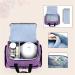 Sac Pour Vernis Semi Permanent Sac de rangement d tachable for vernis ongles Double couche contient 70 bouteilles et lampe ongles tui de voyage Portable for maquillage Pour Flacons De Vernis Purple - Buy Online on GoSupps.com