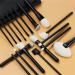18 Makeup Brushes Set | Professional Eyeshadow Brushes for Makeup Artists | 18cm Quality & Precision - Buy Online on GoSupps.com