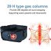 Buy Spyminnpoo Lumbar Back Support Belt Inflatable Pressure Relief Blue | International Shipping Available - Buy Online on GoSupps.com