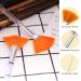 15-Piece Fan Brushes Set for Soft Facial Application - Makeup & Skincare Tools for Mud & Cream - Pink, Yellow, White - Buy Online on GoSupps.com
