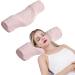 Cervical Neck Pillow for Sleeping , Memory Foam Neck Roll Pillow for Stiff Neck Pain Relief, Neck Support Pillow Bolster Pillow for Bed for Side Sleepers Back Sleeper. (Pink)