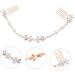 Beaupretty 1Pc hair comb womens headbands Hair Side Combs Blush Bridal Hair Clip crystal wedding comb wedding decorations Women Headdress Flower bride Alloy Accessories European and American - Buy Online on GoSupps.com