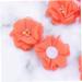 COHEALI 60 pcs Chiffon Cloth Diy Mini Shaped Accessory Hairhoop Flowers Accessoriesorange Girls Pearl As Shownx3pcs Size 1x3pcs - Buy Online on GoSupps.com