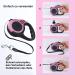 5m Retractable Dog Leash - Perfect for Small Medium & Large Dogs | Pink Color - Durable & Stylish - Buy Online on GoSupps.com