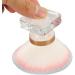 Nail Dust Brush Multi-Purpose Portable Makeup Powder Brush Ergonomic Handle 2 Pieces for Makeup - Buy Online on GoSupps.com