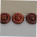 Gogogmy Wooden Hand Rings Massage Balls - Thai Massage Device for Back & Fitness | Gentle Rolling UFO Mahogany Massage Tool - Buy Online on GoSupps.com