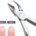 QXSJEDYCH Nail Clippers Professional Stainless Steel Cuticle Nail Nipper Clipper Nail Art Manicure Pedicure Care Trim Plier Cutter Beauty Scissors Tools Nails Silver - Buy Online on GoSupps.com