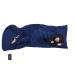 Browint Premium Sleeping Bag Liner with All Around Two-Way Zippers, 87"x41" Extra Wide Sleeping Sack for Hotel, Breathable Lightweight Travel Sheet, Multifunctional Bed Sheet for Camping, All Seasons Navy Blue