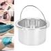 100mm Aluminum Alloy Wax Warmer Replacement Pot - Perfect for Wax Melting & Heating - Buy Online on GoSupps.com
