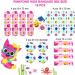 Baby Shark Kid Band First Aid Tape Bandages 48ea (16ea x 3 Packs) Character Pattern Bandages for Pinkpong - Buy Online on GoSupps.com