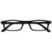 The Reading Glasses Company Black Lightweight Readers Designer Style Men Women Spring Hinges R17-1 +3.00