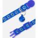 Taglory Reflective Cat Collar - Adjustable 2-Pack with Safety Clasp & Bell - Dark Blue 19-32cm - Perfect for Cats & Kittens - Buy Online on GoSupps.com