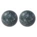Fascia roll 2 x Chinese health balls baoding balls Exercise balls Massage balls stress relief hand exercise therapy hall for hand therapy stress relief (black) fascia ball
