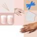 480 Pcs Natural French Short False Nails Acrylic Full Cover Nails - 12 Sizes with Simple Case Pink - Buy Online on GoSupps.com