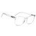 BLUELESS Reading Glasses Women - Fashion Ladies Readers(Transparent 0.50) Transparent 0.5 x