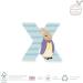 Orange Tree Toys Peter Rabbit Wooden Letter X with Mr. Bouncer - Personalized Baby Name Alphabet Animal Decor for Nursery, Boys and Girls - Buy Online on GoSupps.com