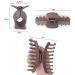 Aimike 4-Piece Slipproof Hair Clips for Women - 11cm Large Hair Styling Accessories for Thick Long Hair - Strong Hold Neutral Patterns - Buy Online on GoSupps.com