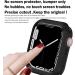 BOTOMALL Apple Watch Case 45mm Series 7/8 - Thin Lightweight Black TPU Bumper - Buy Online on GoSupps.com