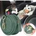 Zcargel Baby Pacifier Holder Case - Gray Pu Leather Zipper Pacifier Box for Travel - Buy Online on GoSupps.com