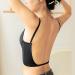 XWSM Back-Free BH for Women | Low Back Reusable Push-Up Bra for Wedding Dresses Sports Yoga & Everyday Wear | Wireless Bralette Size 38 - Black - Buy Online on GoSupps.com