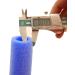 35 Trampoline Pole Foam Sleeves - 6pcs Protective Foam Noodle Cover for Enclosure Poles | Replacement Trampoline Padding with Free Scissors - 35inch Blue - Buy Online on GoSupps.com