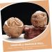Ibasenice 2-Piece Massage Baoding Balls for Hand Exercise | Wooden Fitness & Tinkering Balls for Guncle Practice - Buy Online on GoSupps.com