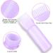 3-Piece Hair Oil Applicator Set - 160ml Bottle Shower Hood & Reusable Ear Pads for Home & Salon Use - Purple - Buy Online on GoSupps.com