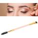 Verdant Touch Eyelash Brush Double Ended Eyebrow Eyelash Brush Angled Brow Makeup Cosmetic BrushPink - Buy Online on GoSupps.com
