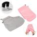 FOMIYES 2 Sets Gloves Hand Wax Cover Paraffin Wax Mitten Paraffin Wax Foot Cover Heated Glives Foot Skin Wax Cover for Foot Spa Hand Bag Heated Mittens Feet Fabric Care Pink Elastic Band - Buy Online on GoSupps.com