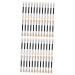 NOLITOY 48 Pcs Latex Eye Shadow Stick Makeup Brush Eye Shadow Applicator Makeup H3210 Disposable