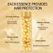 Cic Tiv Hair Serum with Keratin & Castor Oil Damaged Hair Repair Deep Hydration Soft & Shiny Hair Heat Protection No Rinse 50 Capsules for Healthy Locks - Buy Online on GoSupps.com