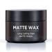 Matte Hair Wax For All Hair Type Pomade For Men All-Day Hold Hair Styling Pomade Firm Hold&Matte Finish Premium Men s Hair Styling Clay(4oz)
