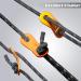 GEERTOP 6 Pack Reflective Guy Lines - Ultralight 4mm Tent Cords with Aluminum Adjuster Tensioner for Outdoor Camping and Hiking - Gray - Buy Online on GoSupps.com