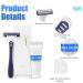 Bulk Hushee Shave Kit - 100 Pack Travel Shaving Cream & Disposable Razors for Hotels Camping & Shelters - Buy Online on GoSupps.com